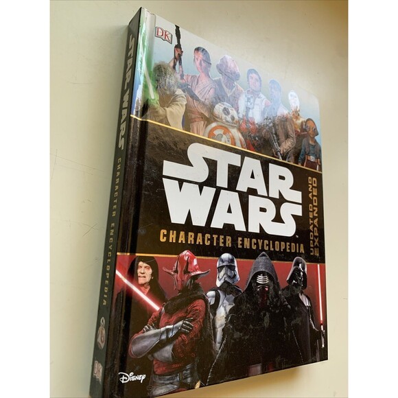 Star Wars Character Encyclopedia Updated Expanded Hardcover Disney Unread - Picture 2 of 6